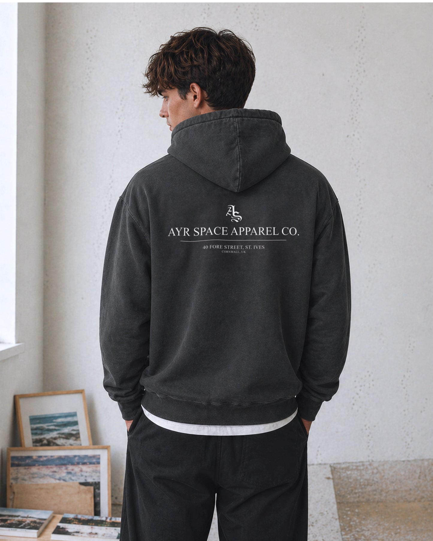 40 Fore Street Hoodie - Vintage Black