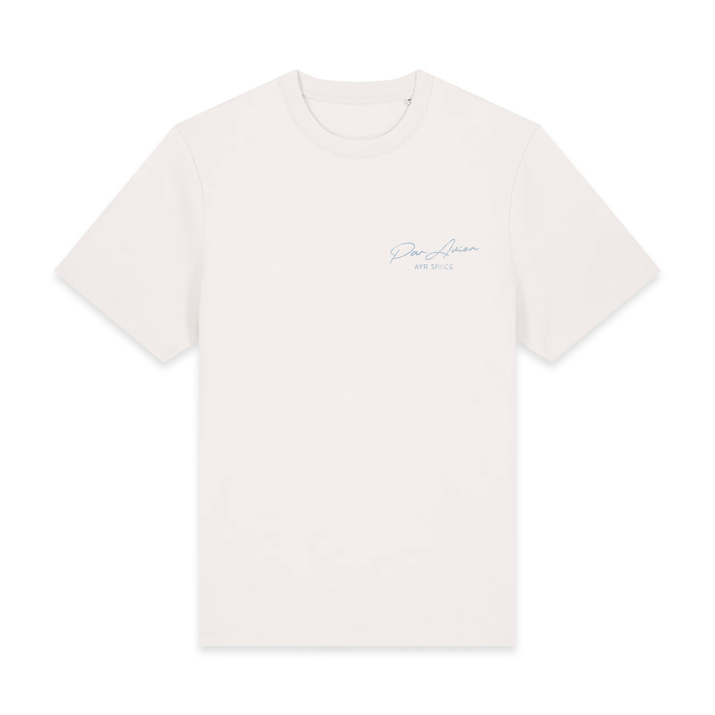 Par Avion T-Shirt in off white, front view