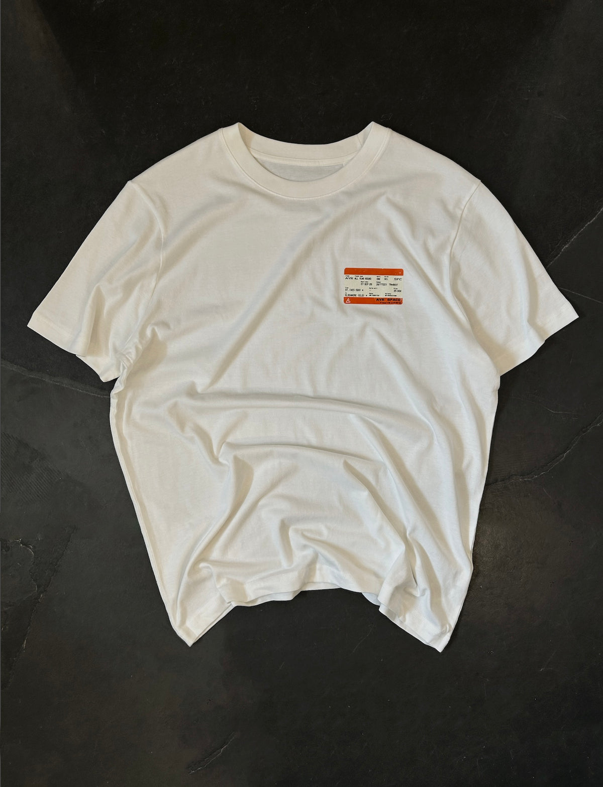 Train Ticket T - Off-White