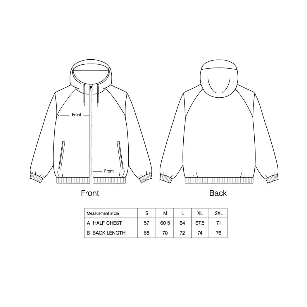 SYMBOL WINDBREAKER AYR SPACE