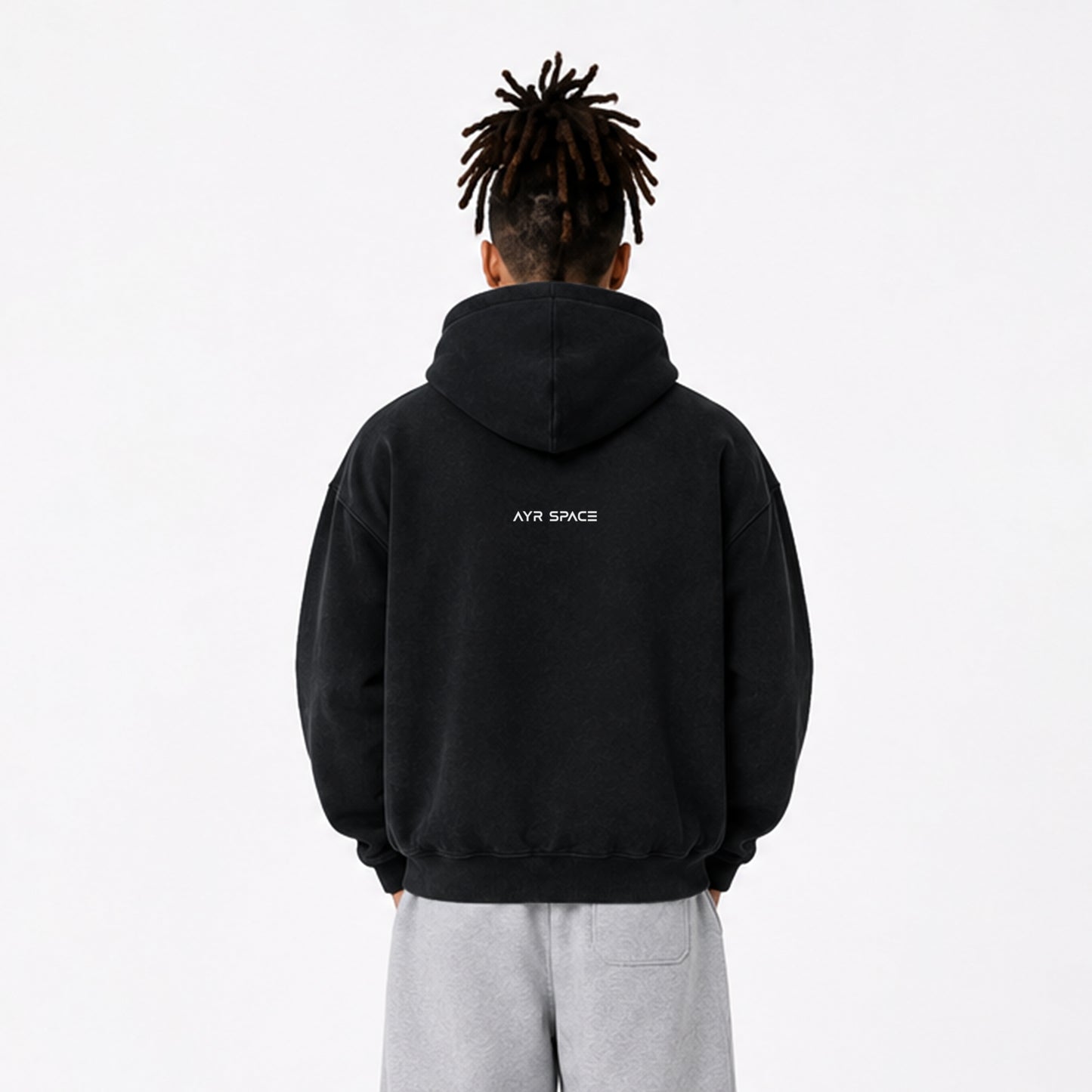 Logo Hoodie – Jet Black