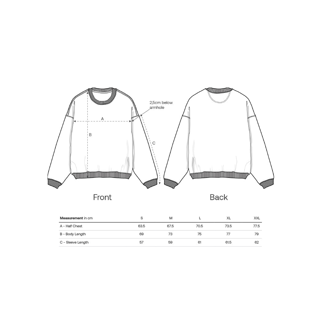 AYR SPACE ST. IVES SWEATSHIRT