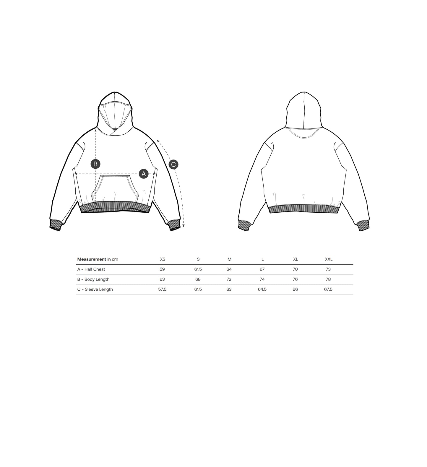 Logo Hoodie – Jet Black
