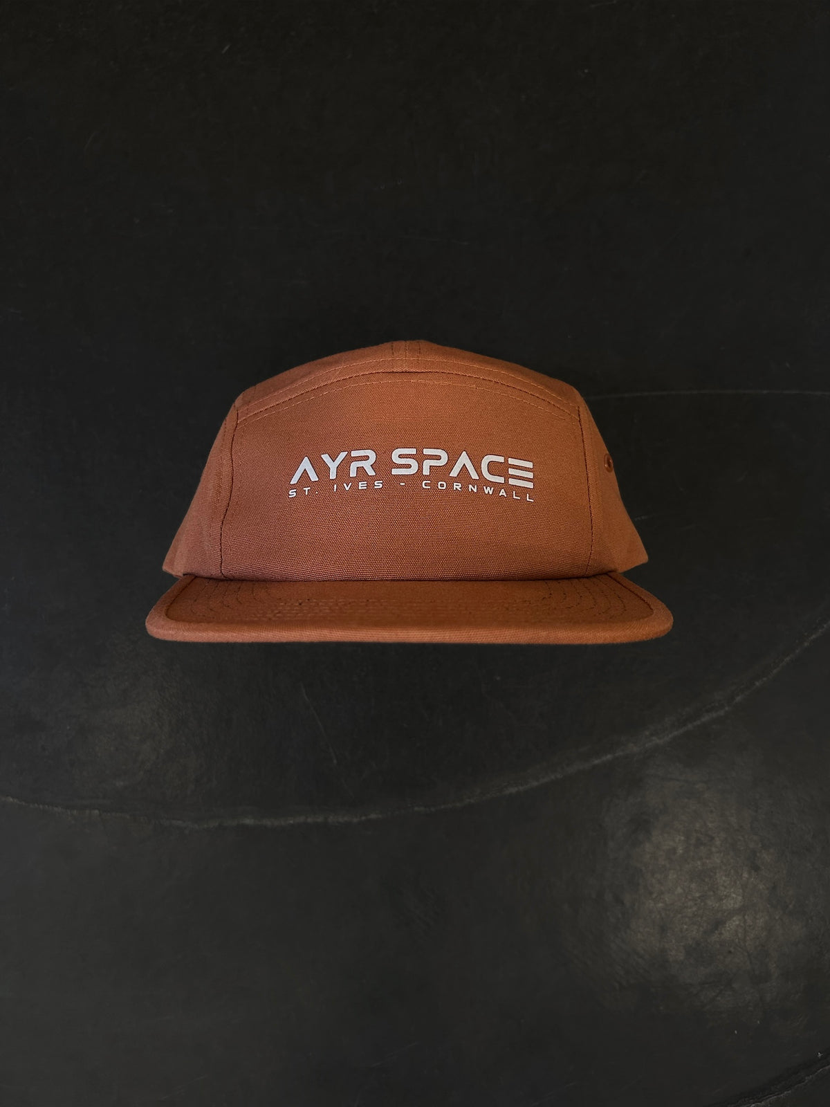 Ayr Space 5 Panel Cap - Terracotta