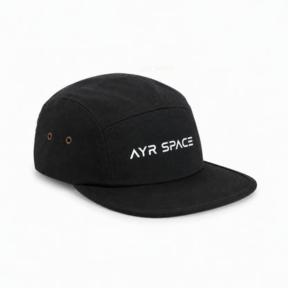 AYR SPACE 5 Panel Cap - Jet Black