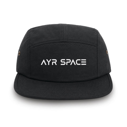 AYR SPACE 5 Panel Cap - Jet Black