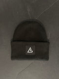 Logo Patch Beanie - Jet Black