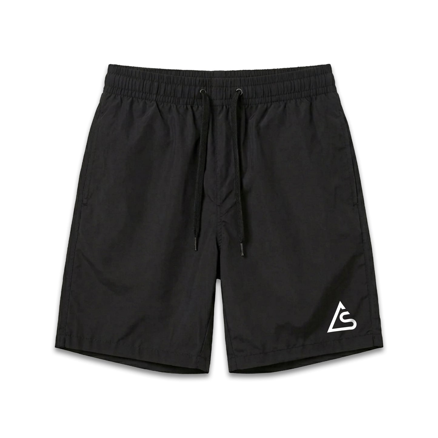 Logo Swim Shorts – Jet Black