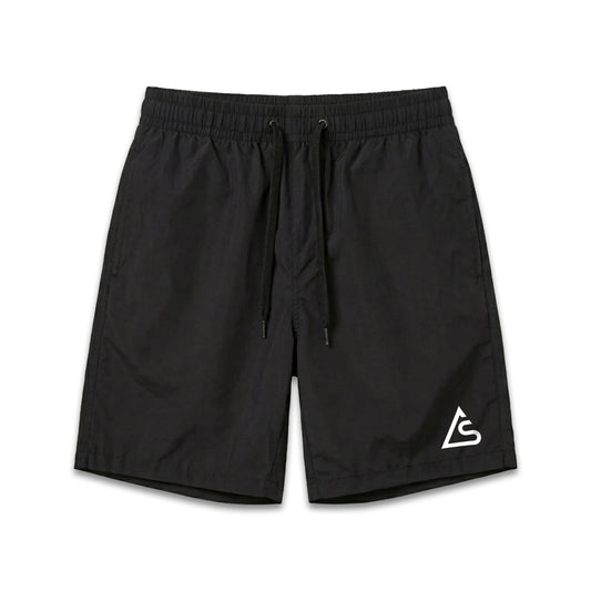 Logo Swim Shorts – Jet Black