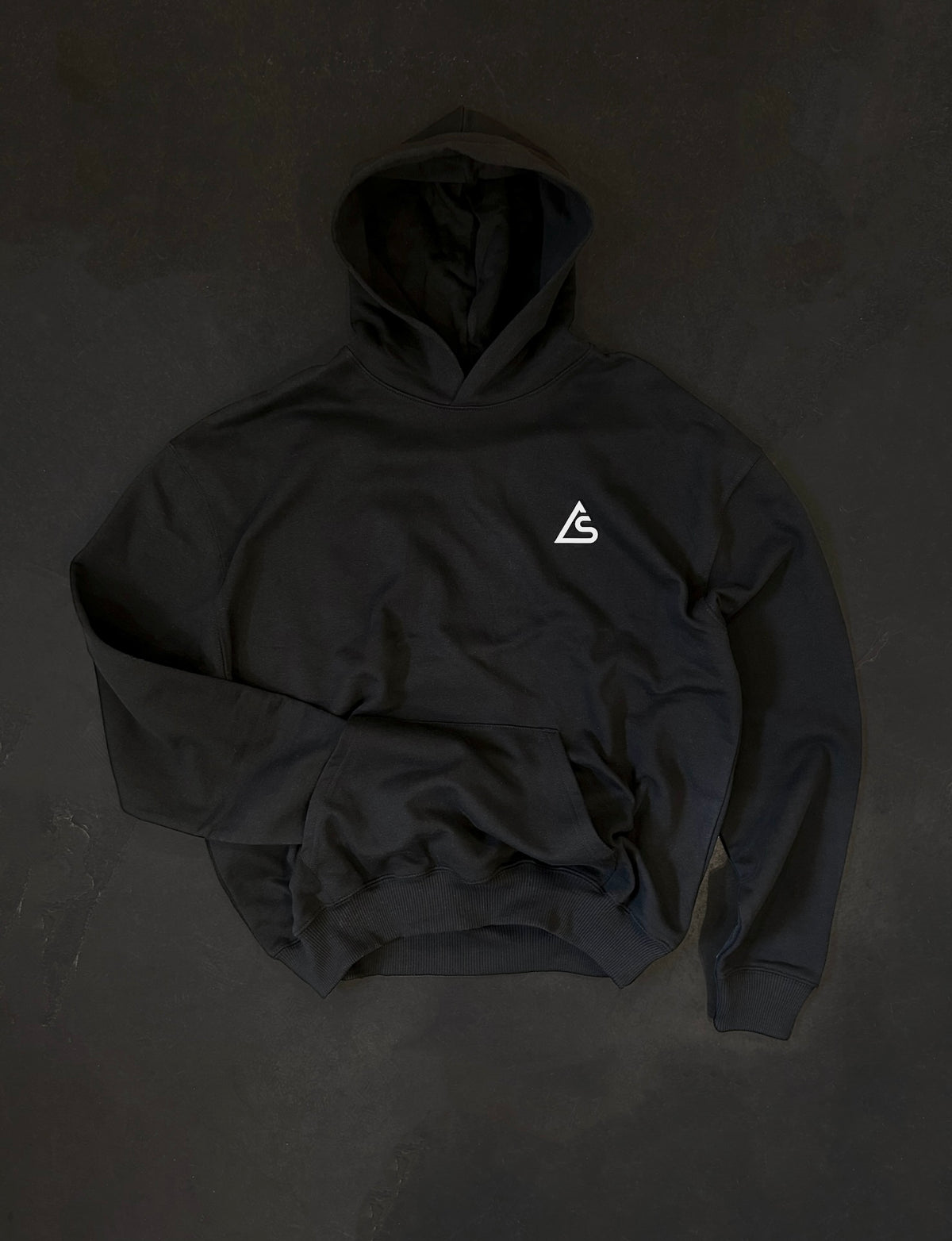 Logo Hoodie – Jet Black