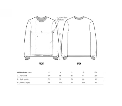 RÉSERVE LOCALE LONG SLEEVE T AYR SPACE