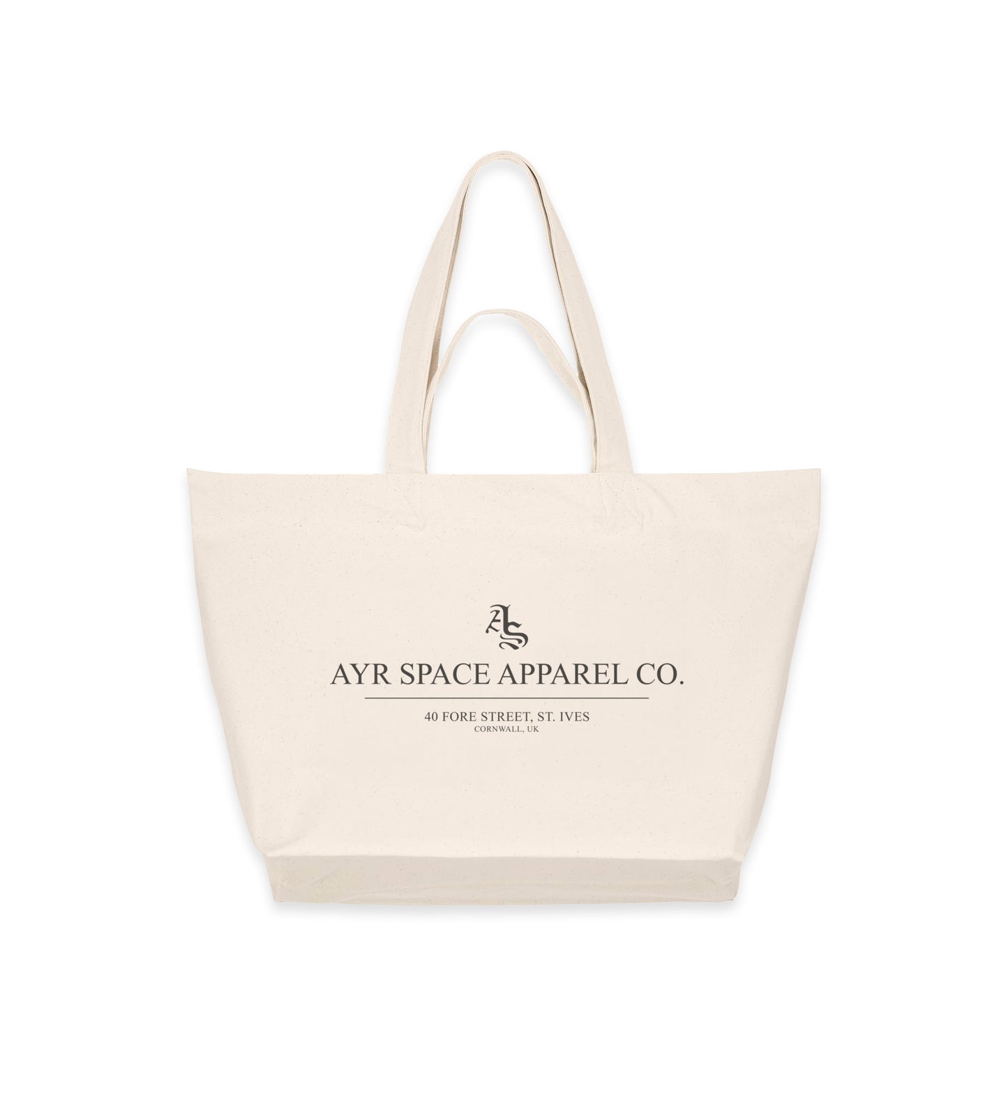 40 Fore Street Heavy Tote – Natural Raw