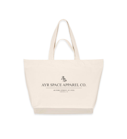 40 Fore Street Heavy Tote – Natural Raw