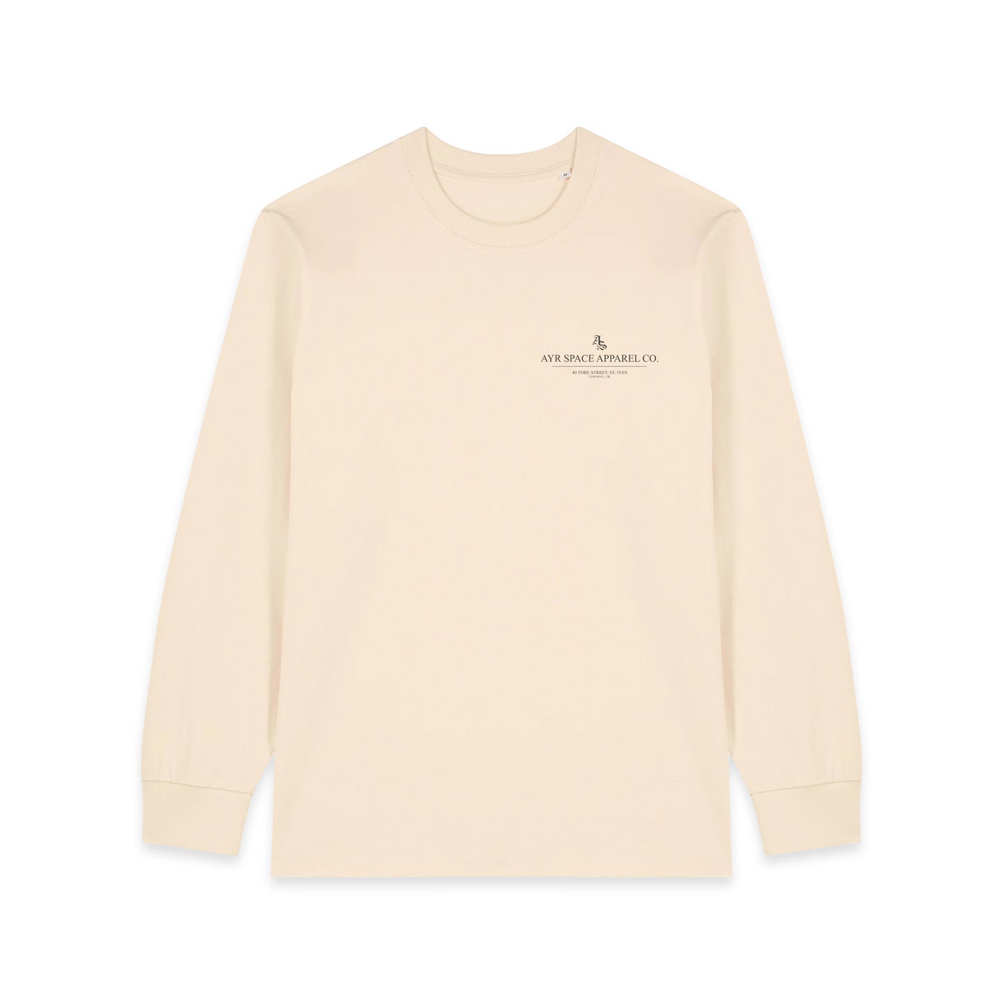 40 Fore Street Long Sleeve – Natural Raw
