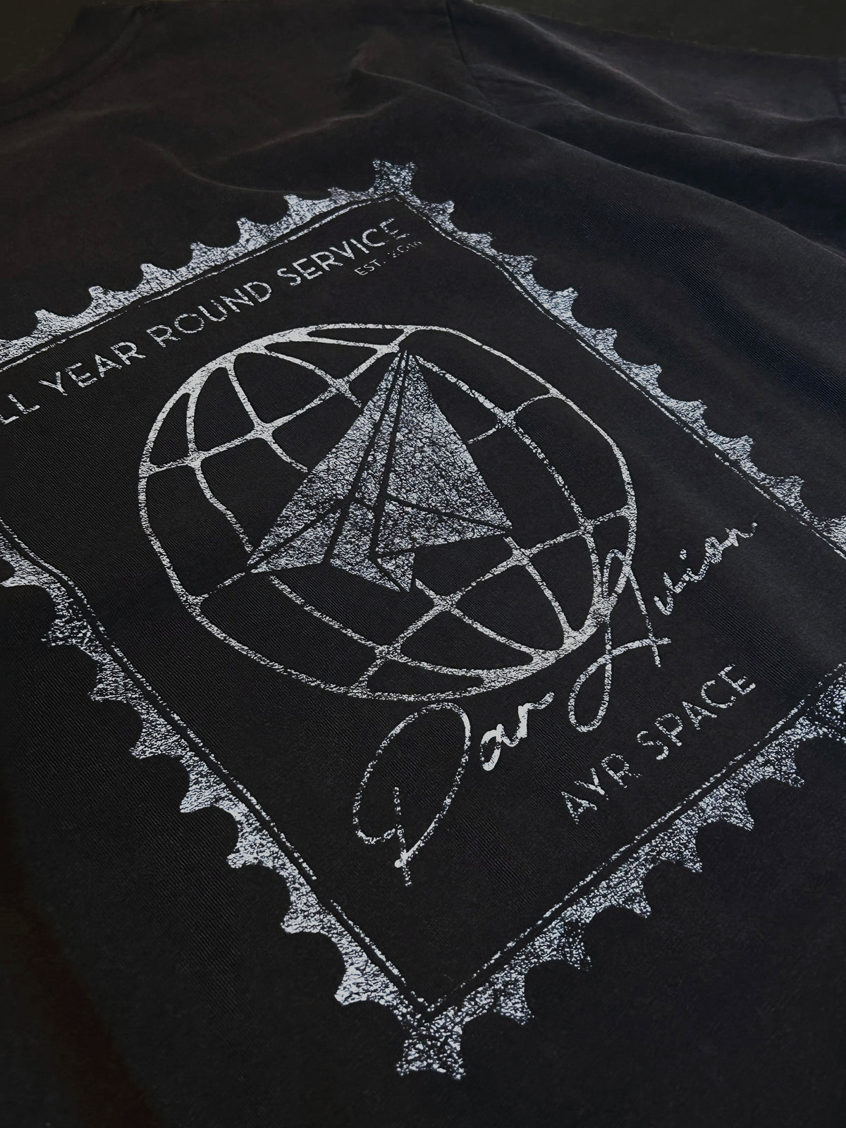 Par Avion T-Shirt – Vintage Black
