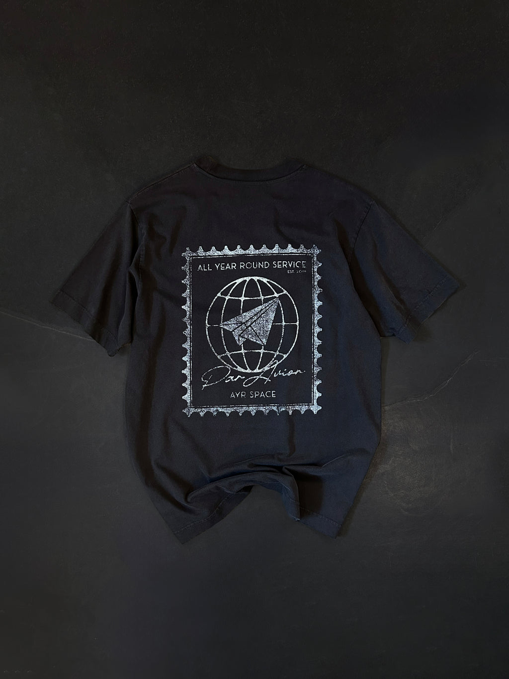 Par Avion T-Shirt – Vintage Black
