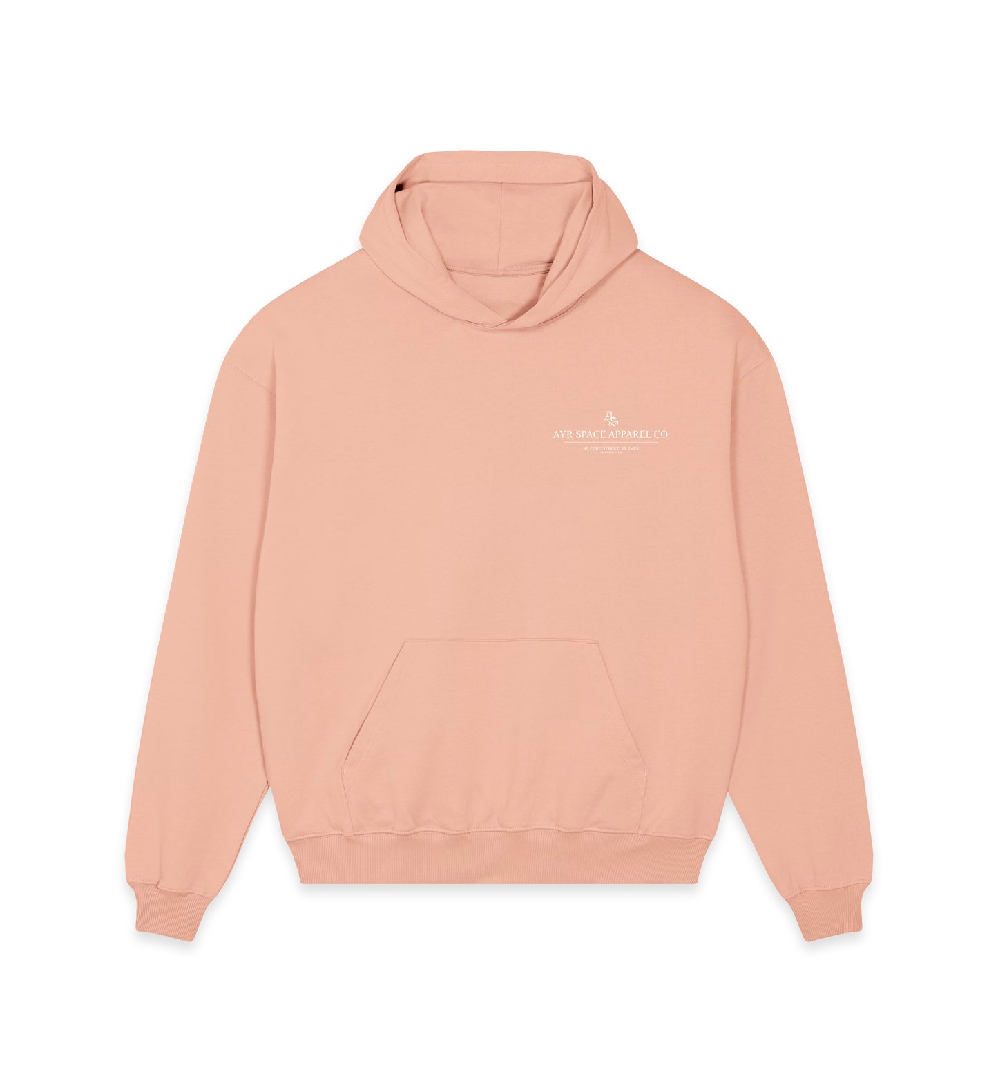 40 Fore Street Hoodie – Peach
