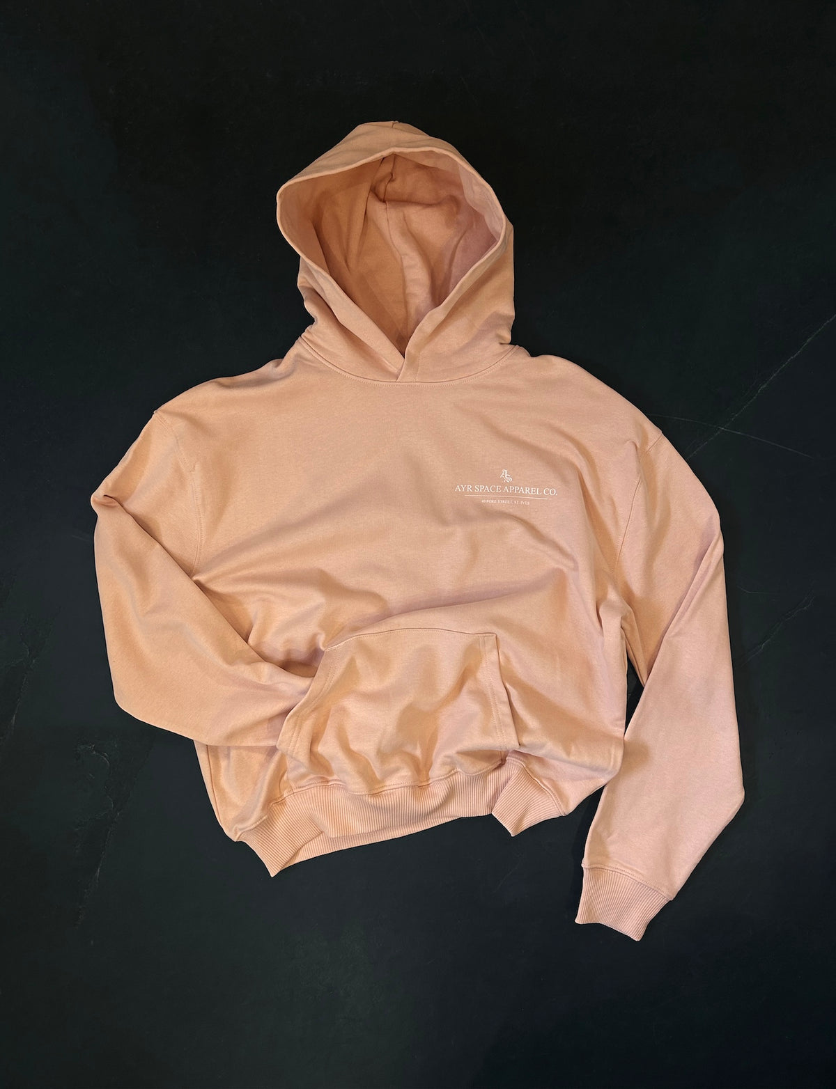 40 Fore Street Hoodie – Peach