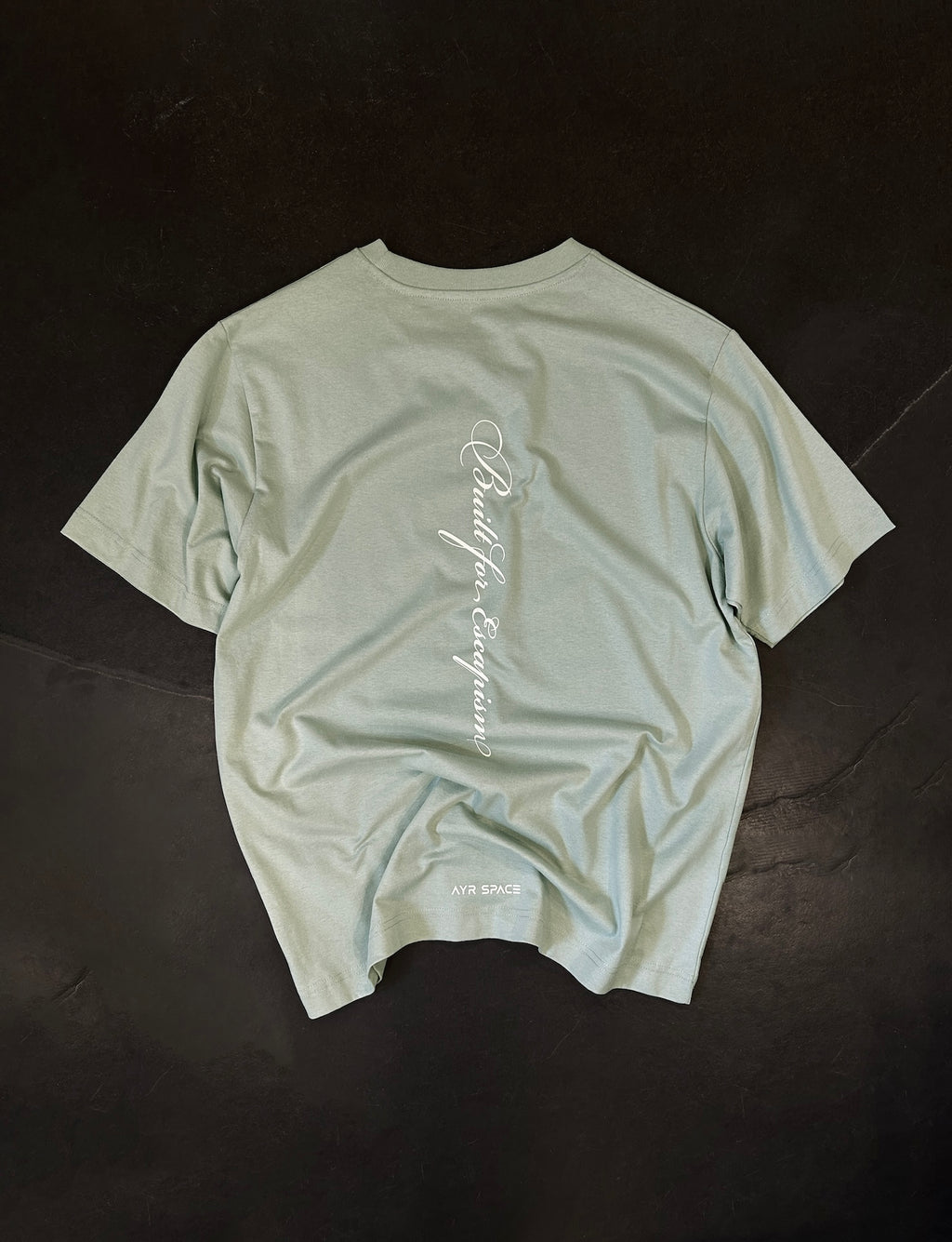 Built for Escapism Script T - Mint