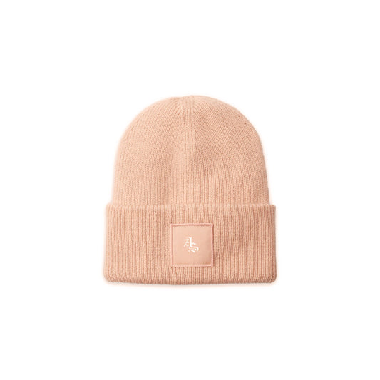 THE MARK BEANIE - PEACH