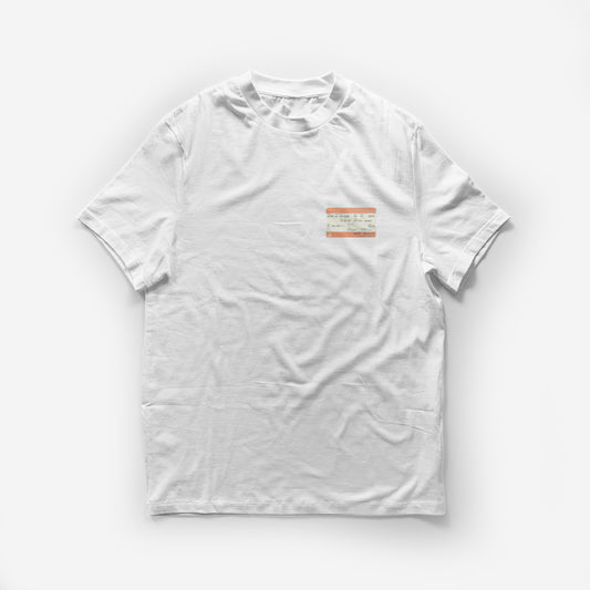 NO RESTRICTIONS (TICKET) T SHIRT