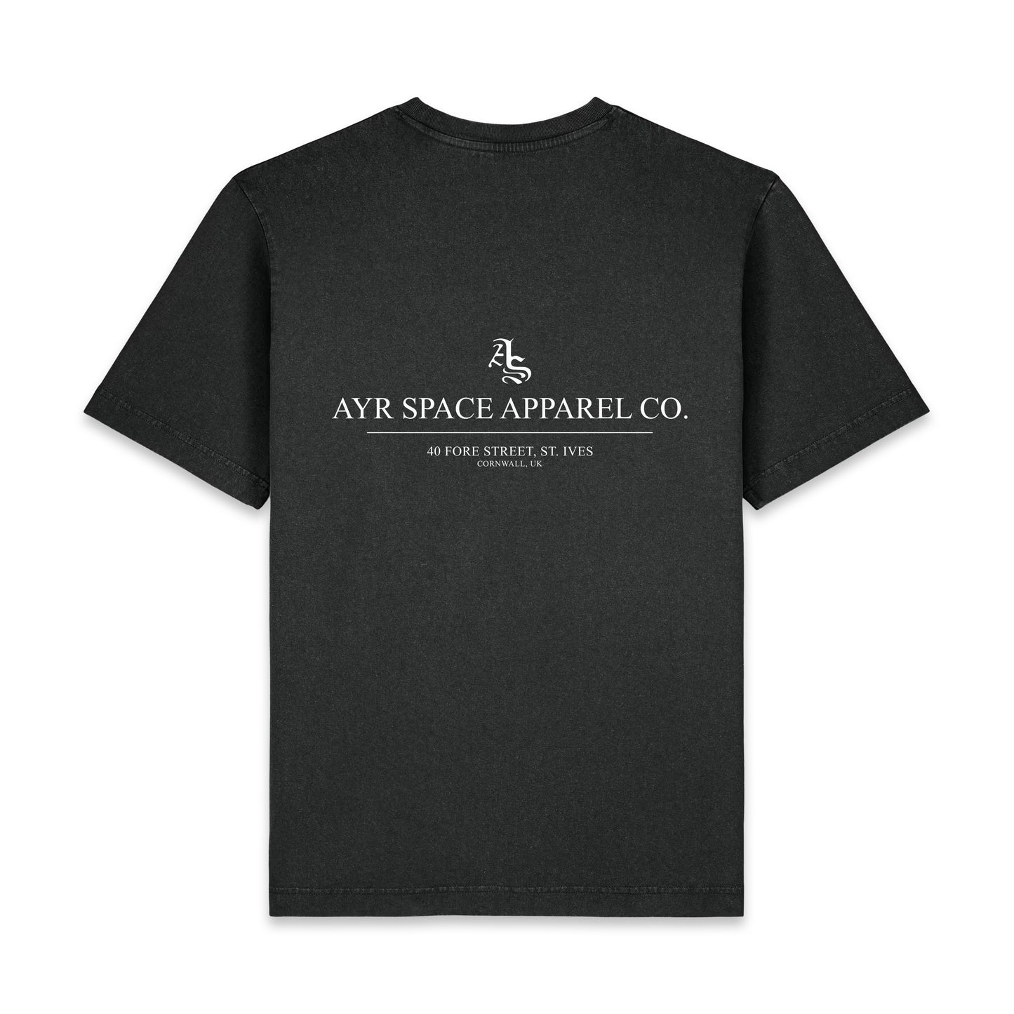 40 Fore Street T-Shirt – Vintage Black