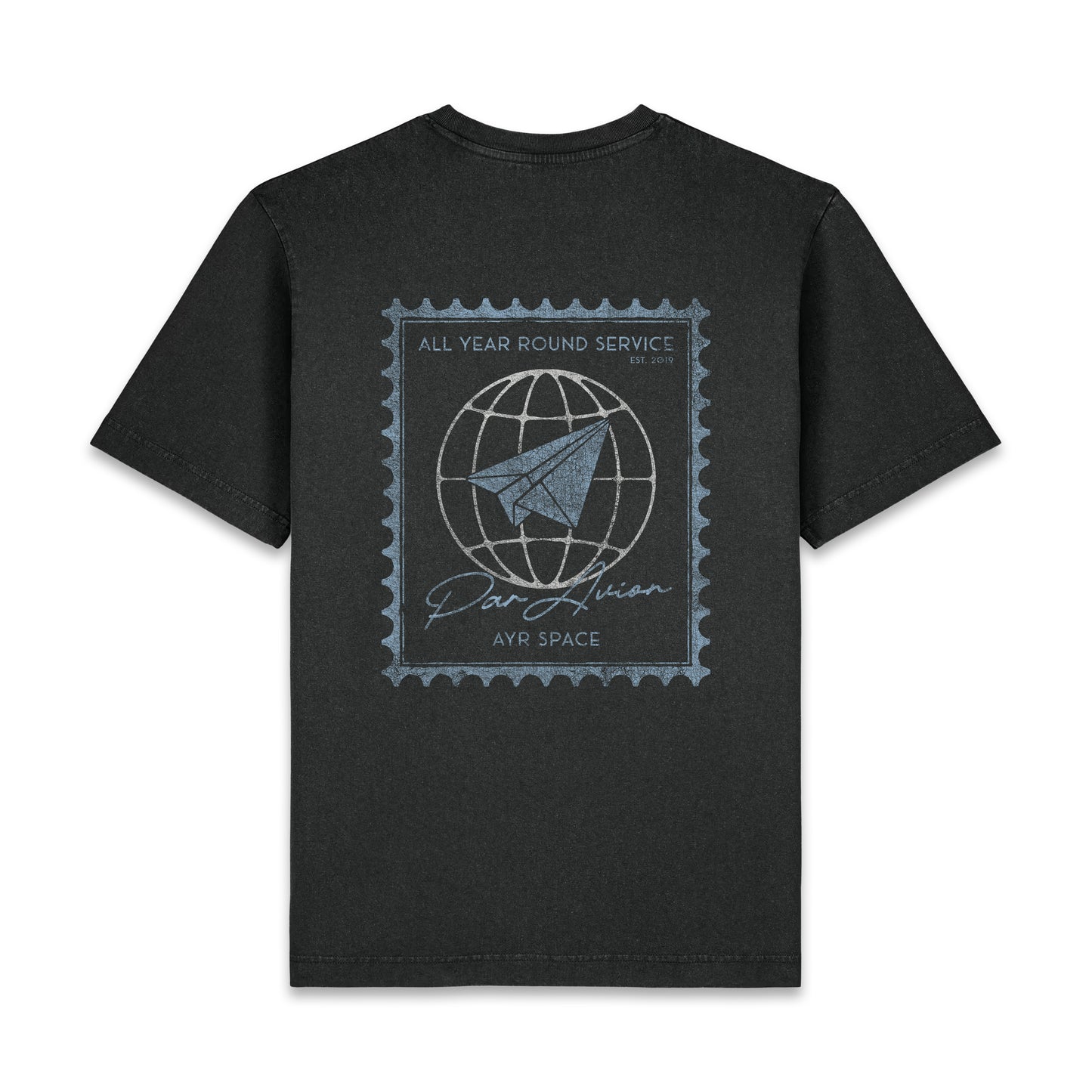 Par Avion T-Shirt – Vintage Black