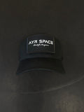 Ayr Space Patch Trucker Cap - Jet Black
