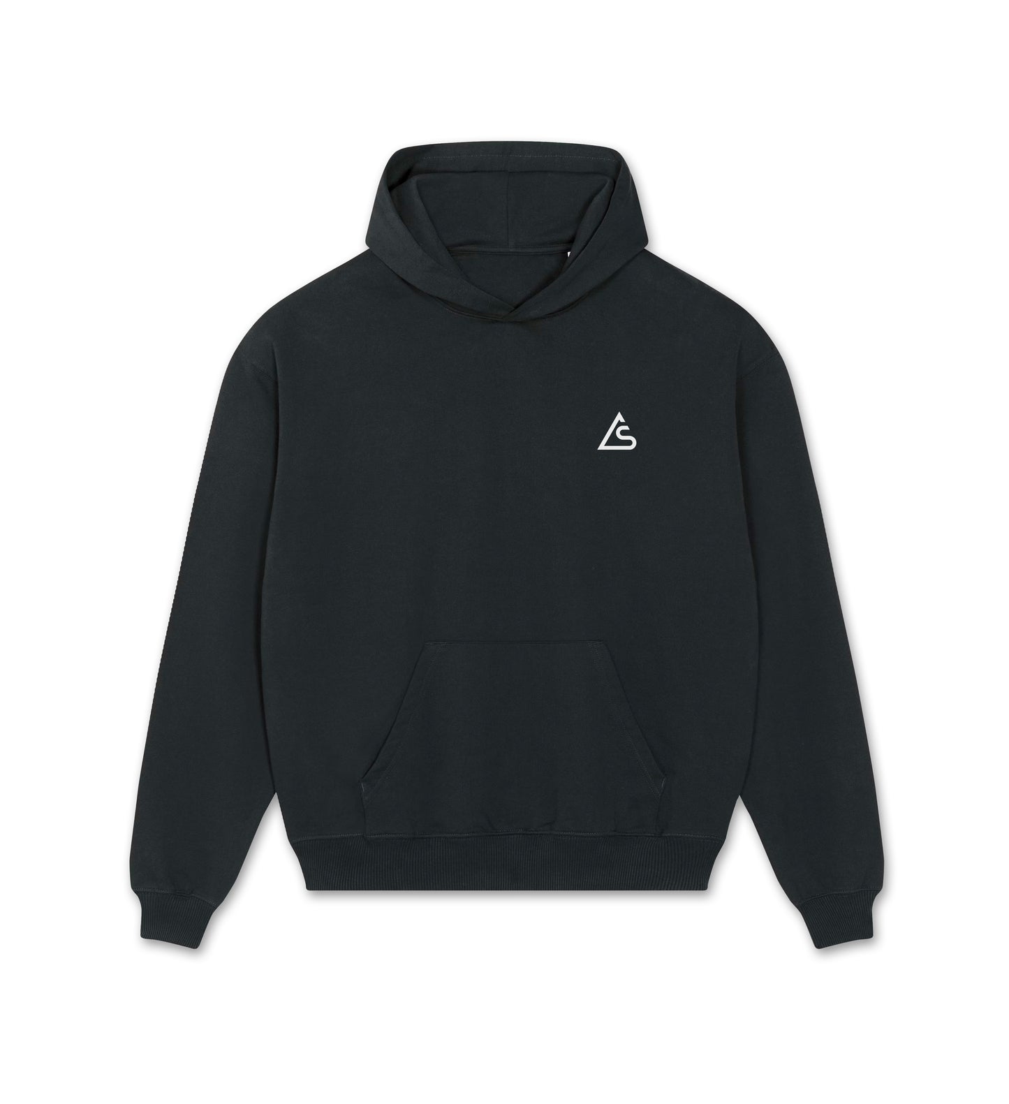 Logo Hoodie – Jet Black