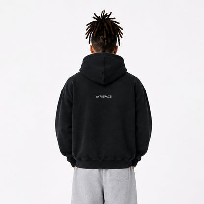 Logo Hoodie – Jet Black