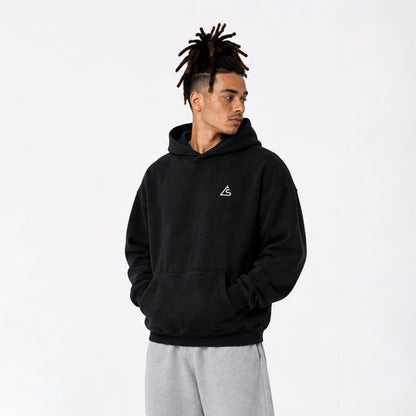 Logo Hoodie – Jet Black