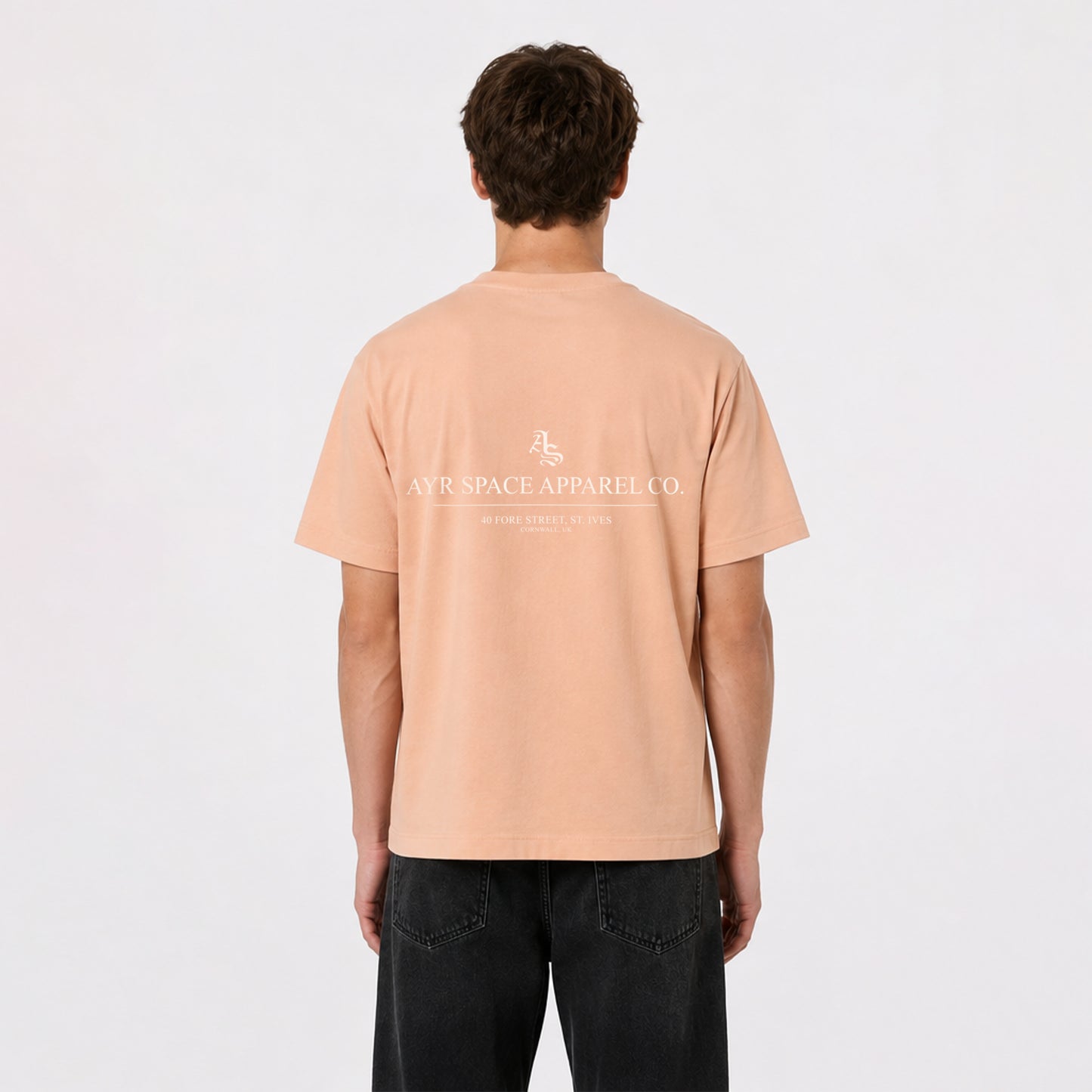 40 Fore Street T-Shirt – Peach