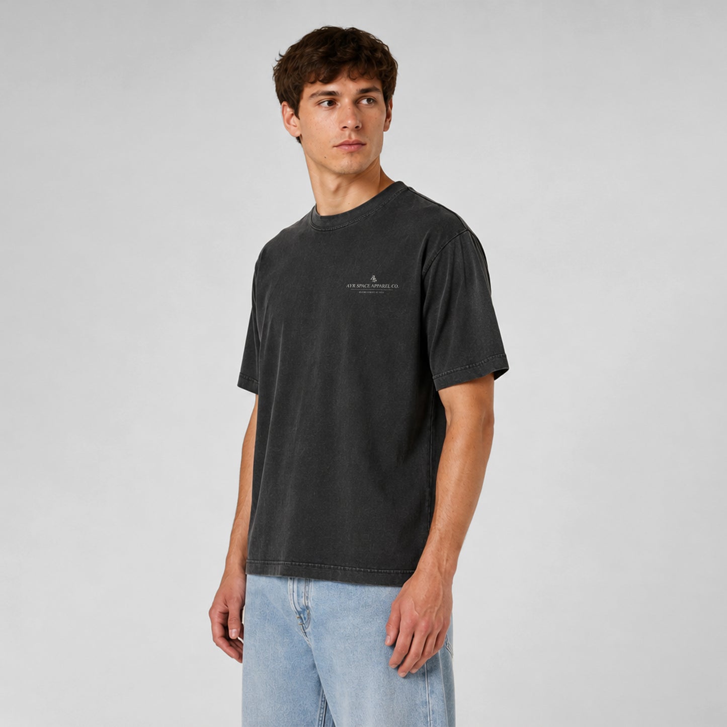 40 Fore Street T-Shirt – Vintage Black