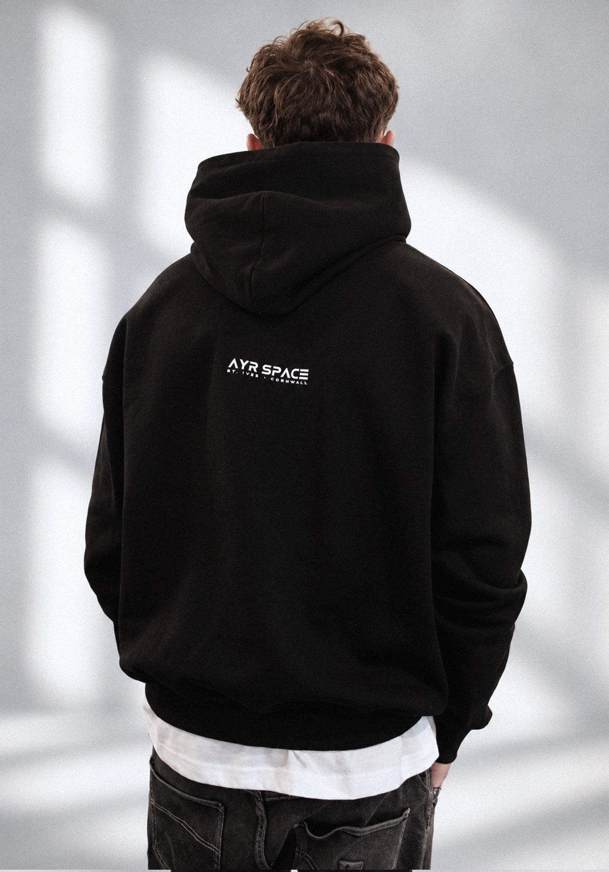 Logo Hoodie – Jet Black