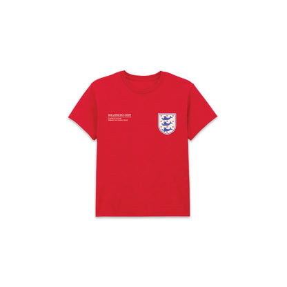 SEA LIONS ON A SHIRT - Away Red T Shirt (Kids)