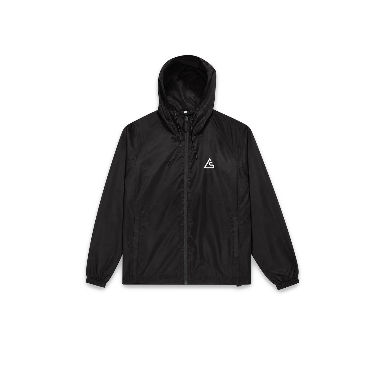 Logo Windbreaker - Jet Black Colour way