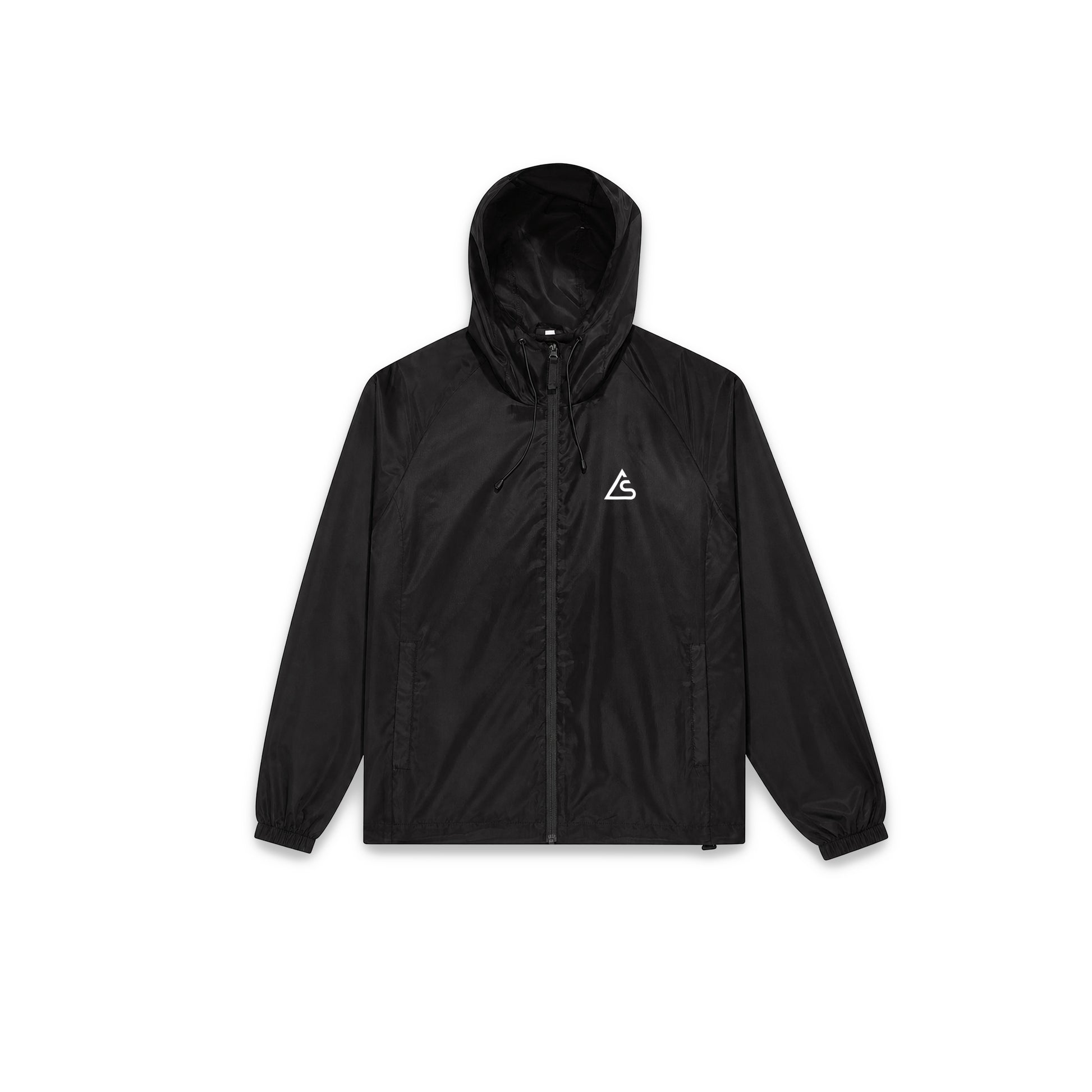 Logo Windbreaker - Jet Black Colour way