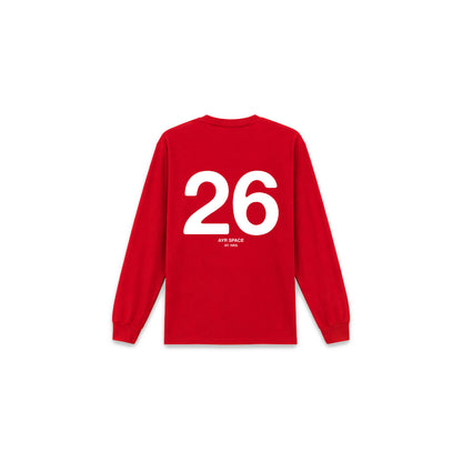 SEA LIONS Long Sleeve T Shirt - Away Red