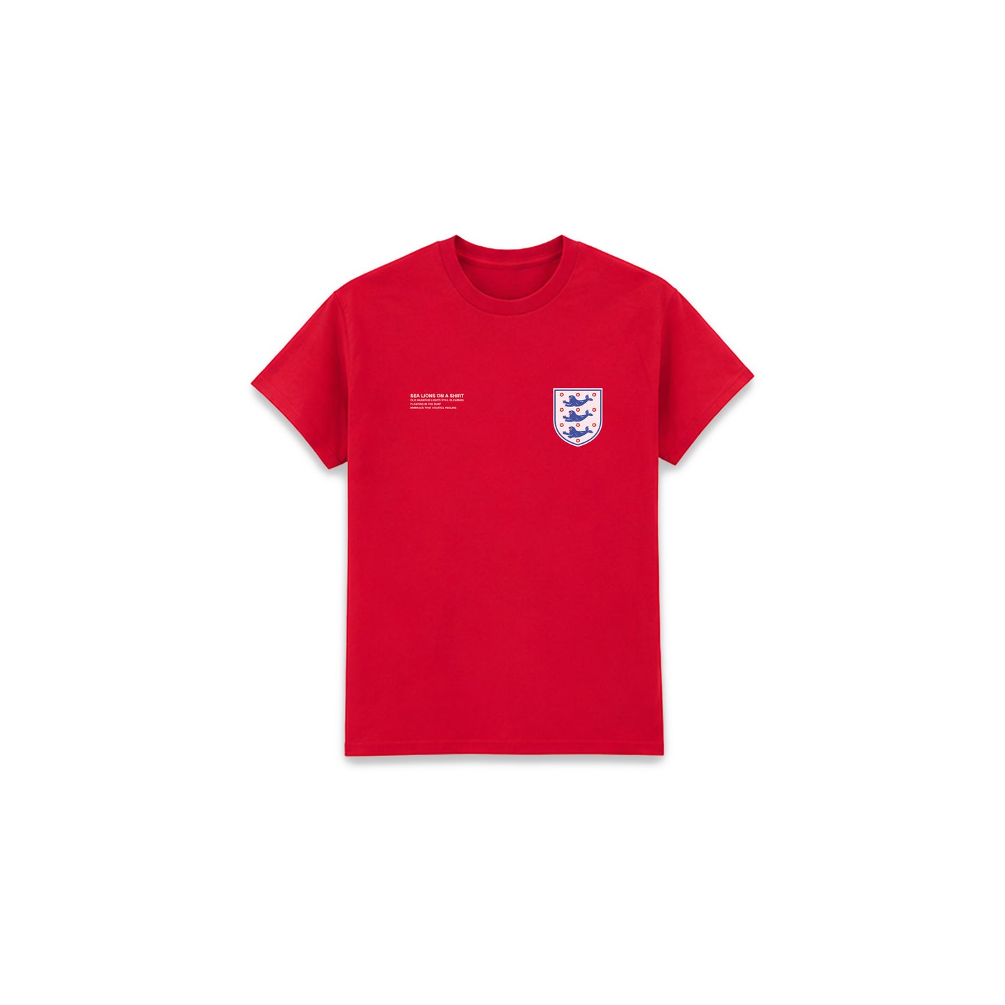 SEA LIONS T Shirt - Away Red