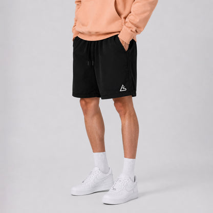 Logo Swim Shorts – Jet Black